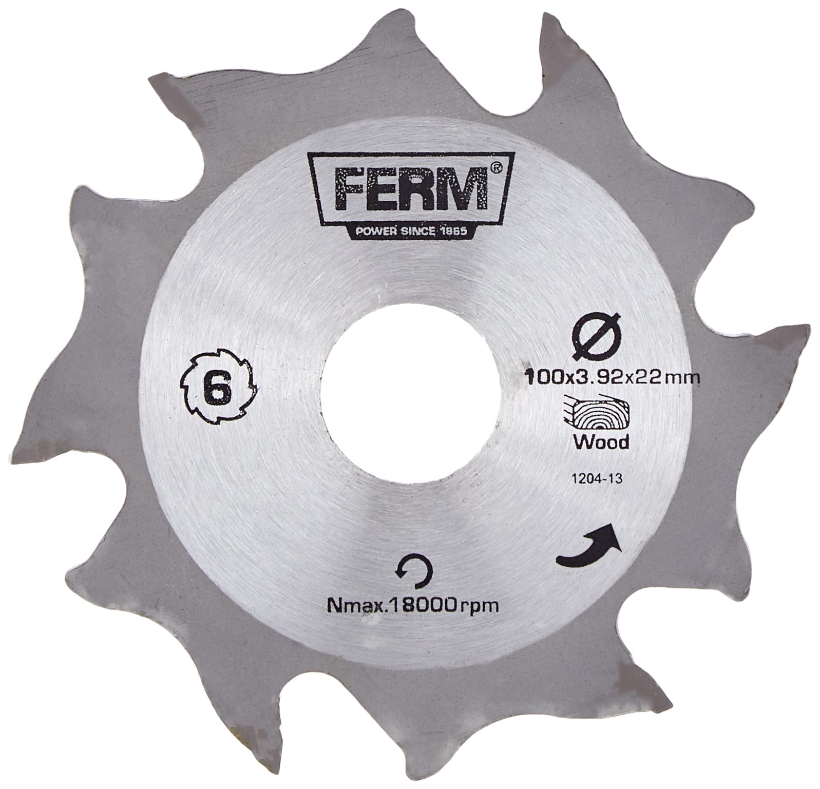 FERM BJA1005 Lama a Disco 100mm per Fresatrice Lamellare