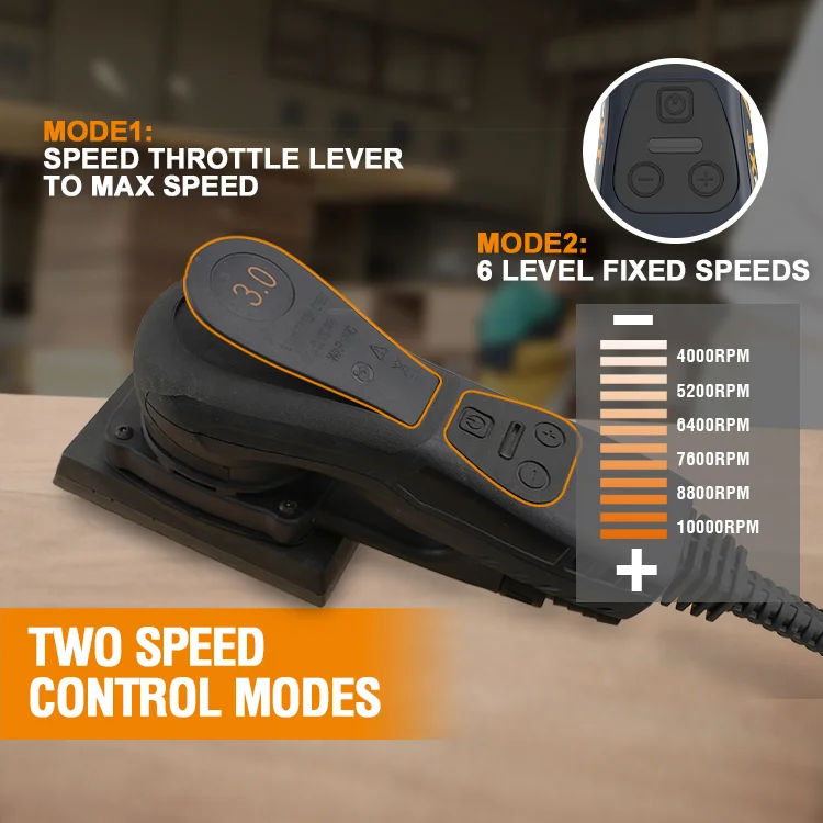 MAXXT MOS350D levigatrice orbitale 400W brushless