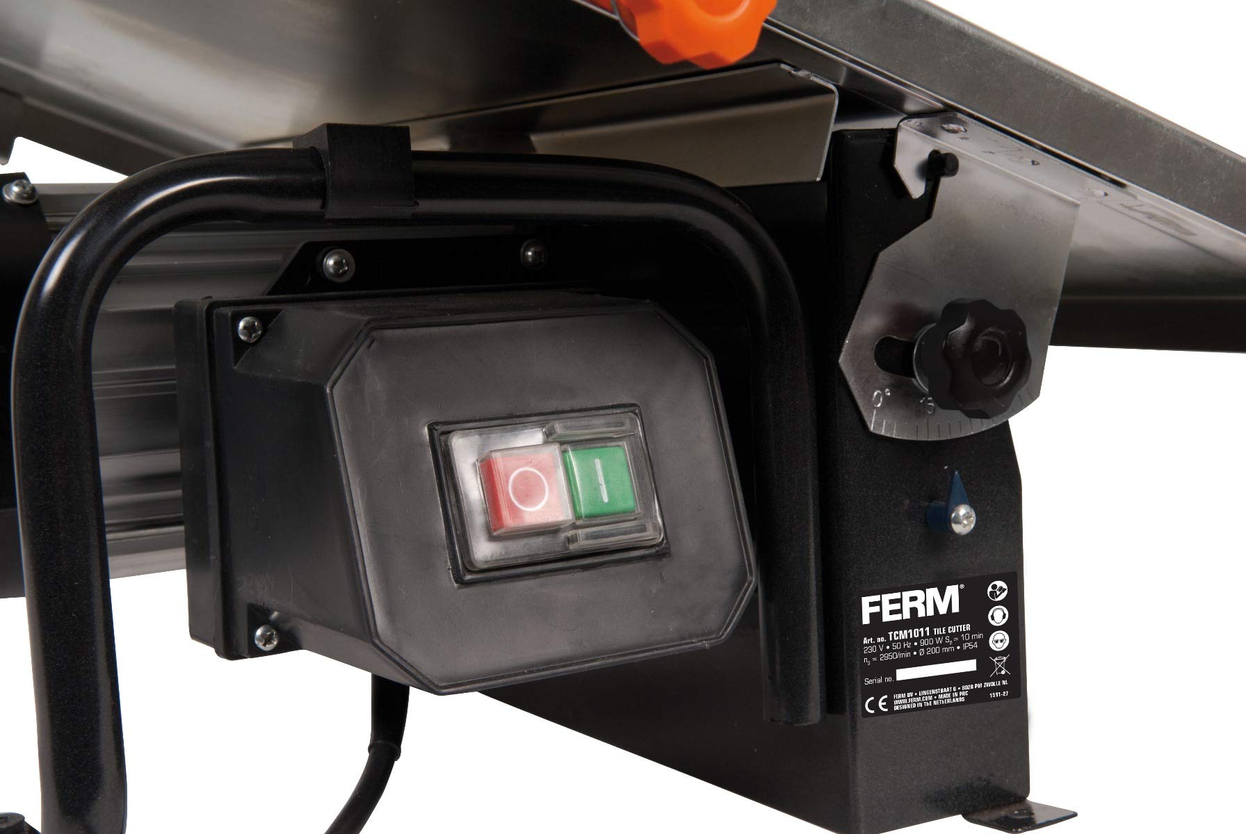 FERM TCM1011 tagliapiastrelle 900W 200 mm taglio 41 mm