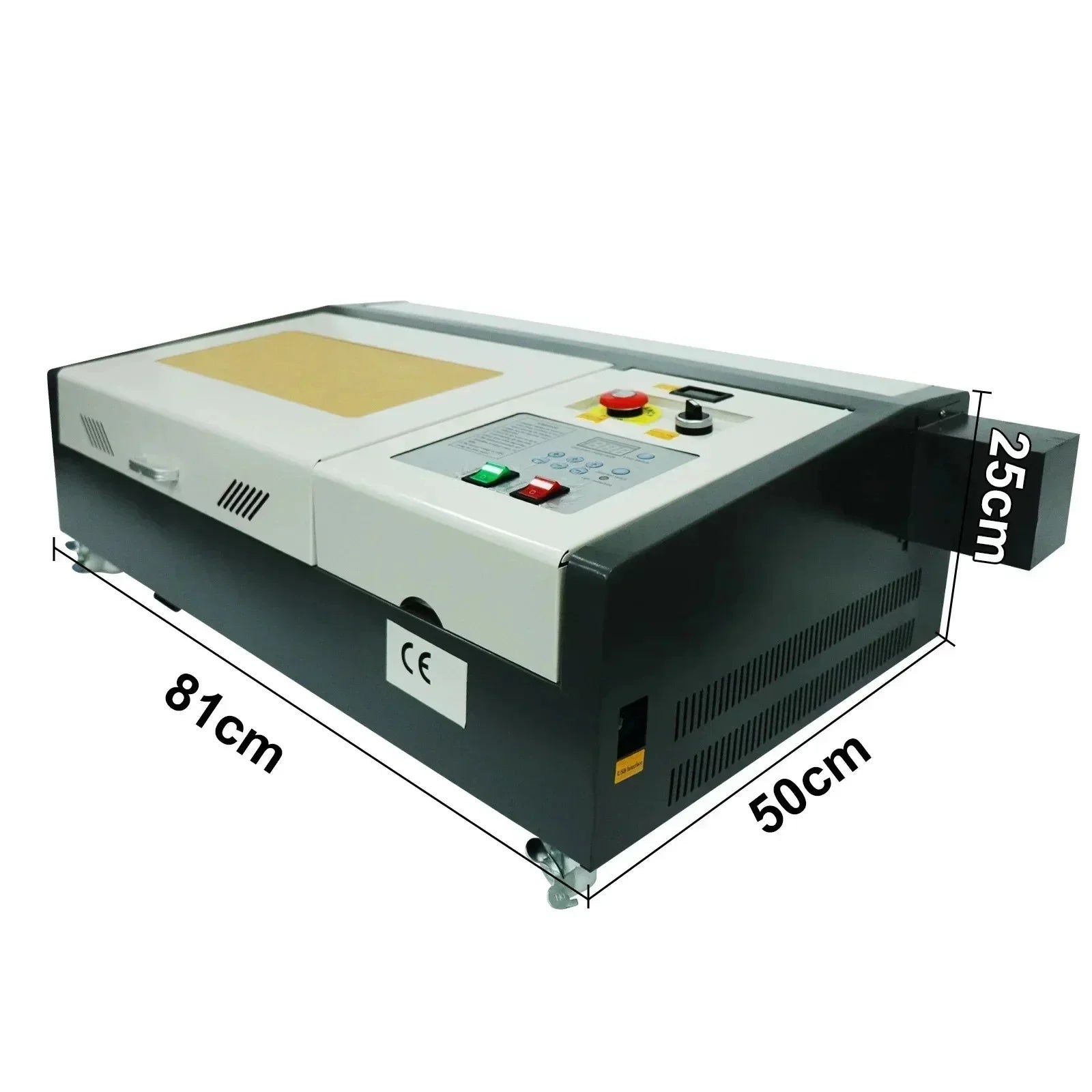 Sihao Laser Engraving Machine incisore CO2 50W 300x200 giallo