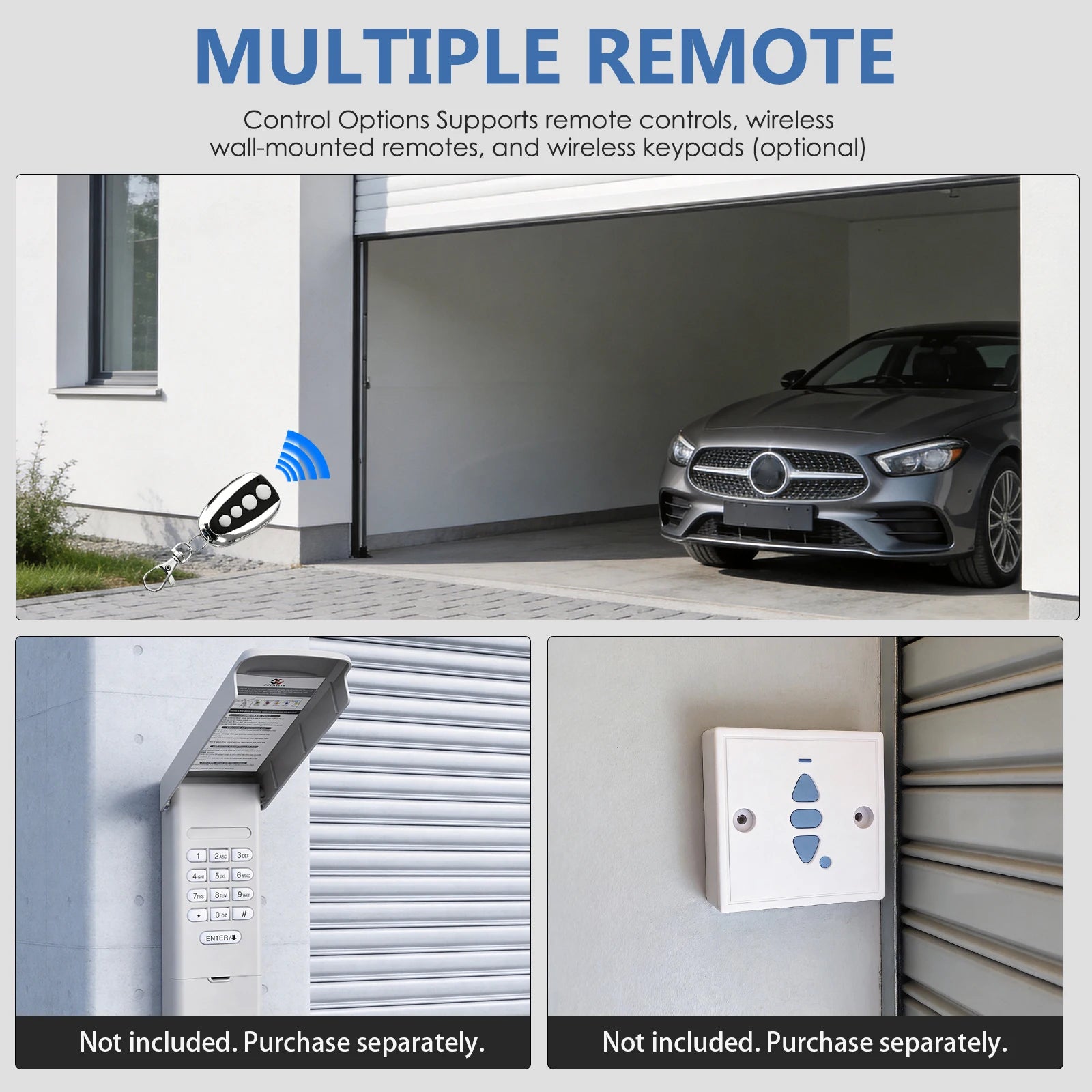 Sihao Automatic Gate Openers Apriporta Garage 800 N con telecomando