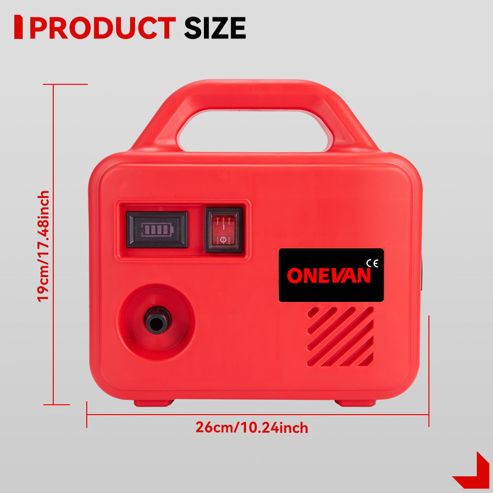 ONEVAN Garden Tools pompa acqua 260W 25L/min 2 batterie EU