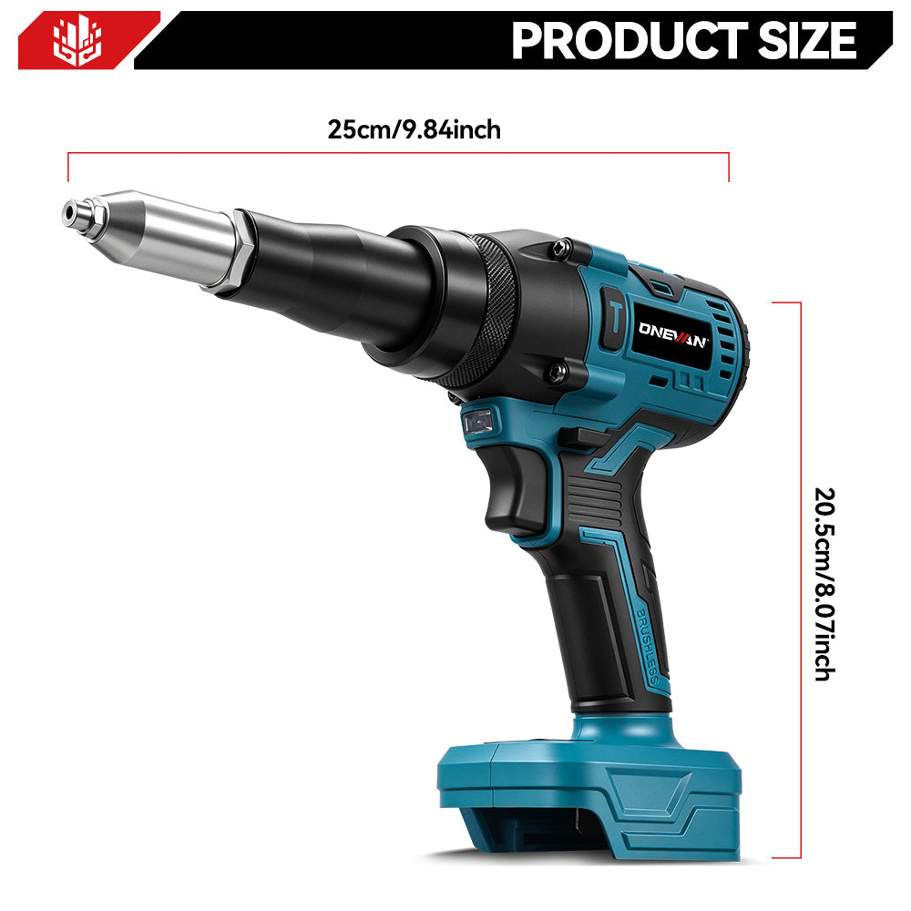 ONEVAN Home Improvement Rivettatrice 2.4-4.8mm solo corpo