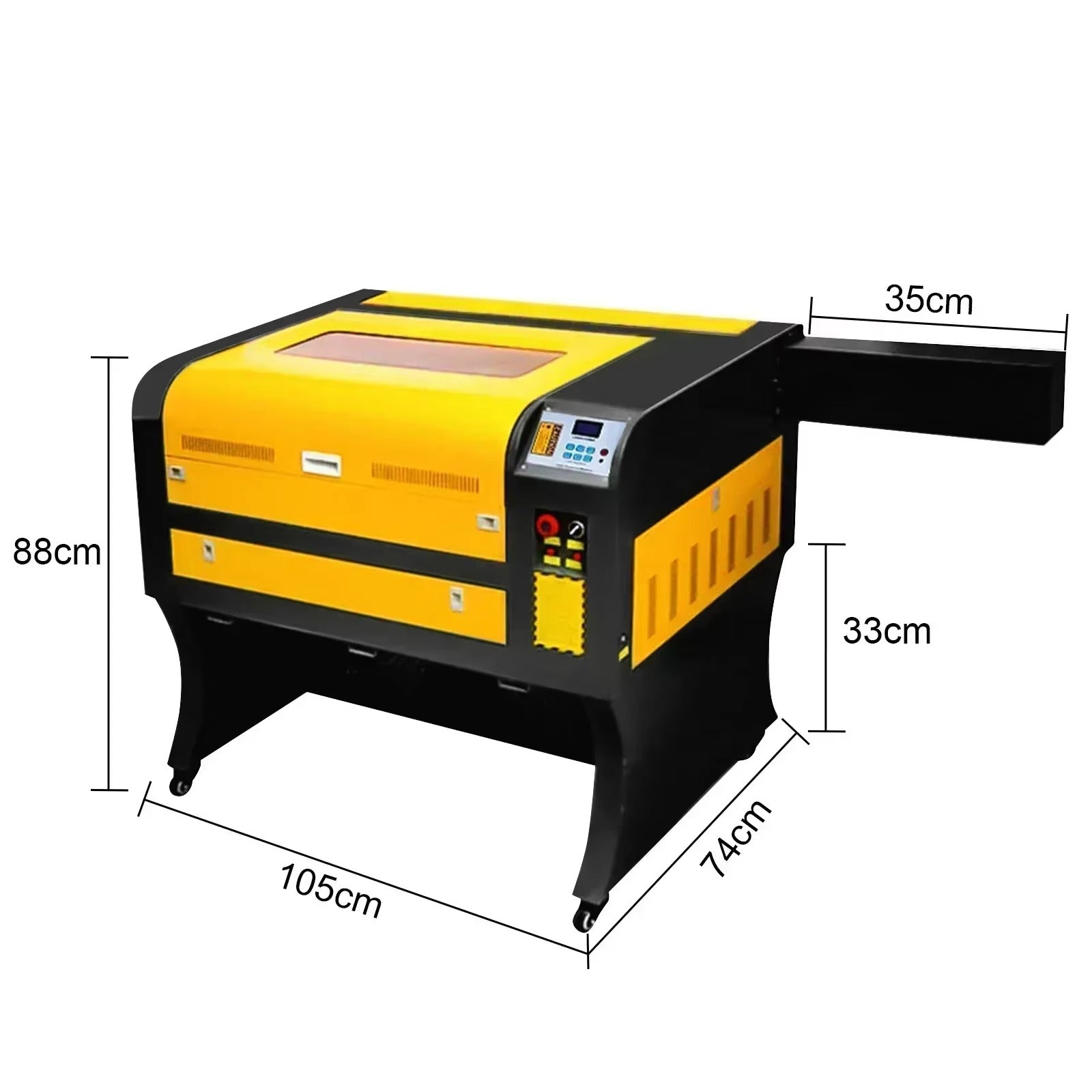 Sihao incisore laser CO2 60W 400x600mm M2 spina EU
