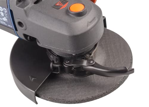 FERM Smerigliatrice Angolare 900W 125mm Soft Grip