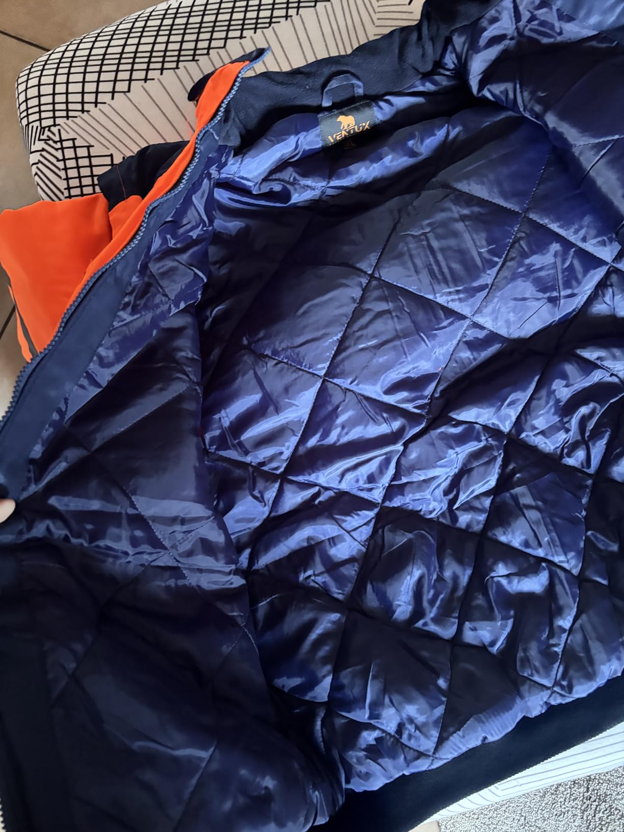 Ventux Giacca Alta Visibilità Softshell XXL Antipioggia