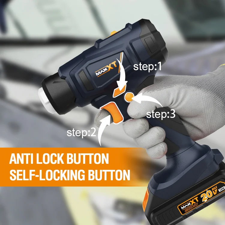 MAXXT MDHG20V Pistola Termica 20V 530°C a Batteria
