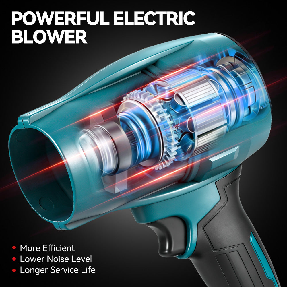 ONEVAN Garden Tools soffiatore turbo brushless 4.5Ah 2 batterie