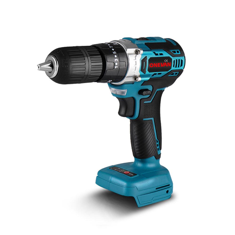 ONEVAN Home Improvement Trapano Avvitatore 54N·m Brushless 13mm 2 Batterie