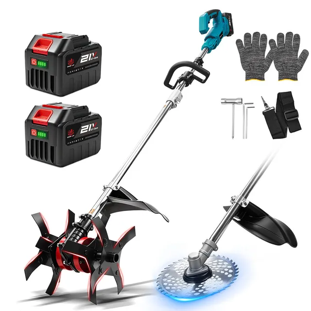 ONEVAN Garden Tools Motozappa 2in1 23cm per Makita 18V