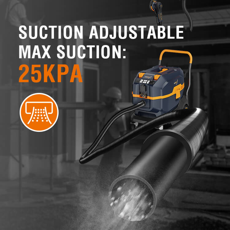 MAXXT MVC3800 aspiratore cantiere 40 L 1400W umido/secco