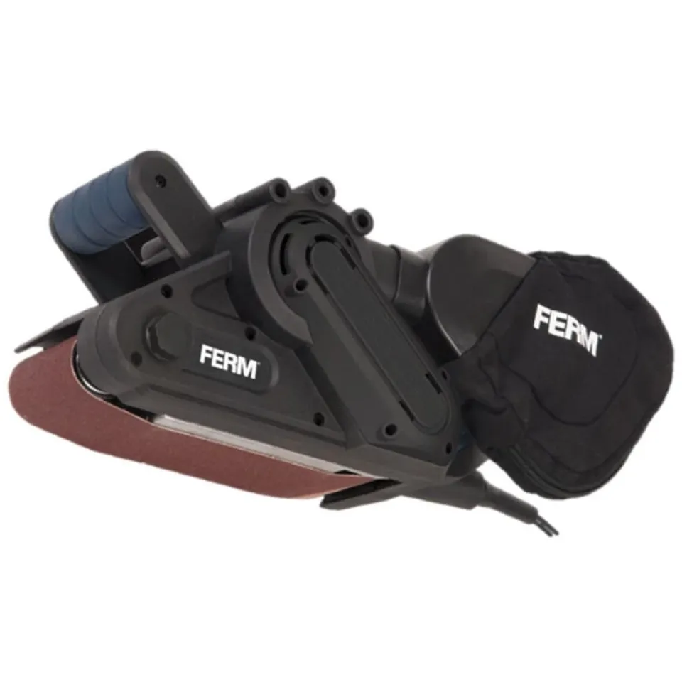 FERM BSM1021 levigatrice a nastro 950W con 3 nastri