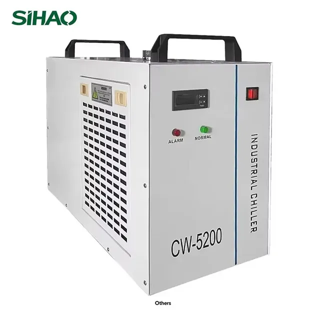 Sihao CW-5200 chiller acqua laser CO2 6L R-134a doppia ventola