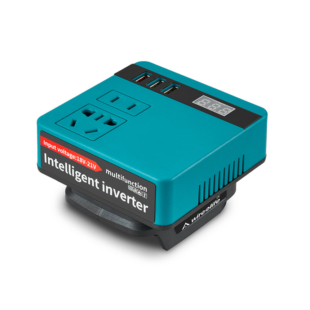 ONEVAN 120W Inverter 18V-220V per Batteria Makita 18V con USB