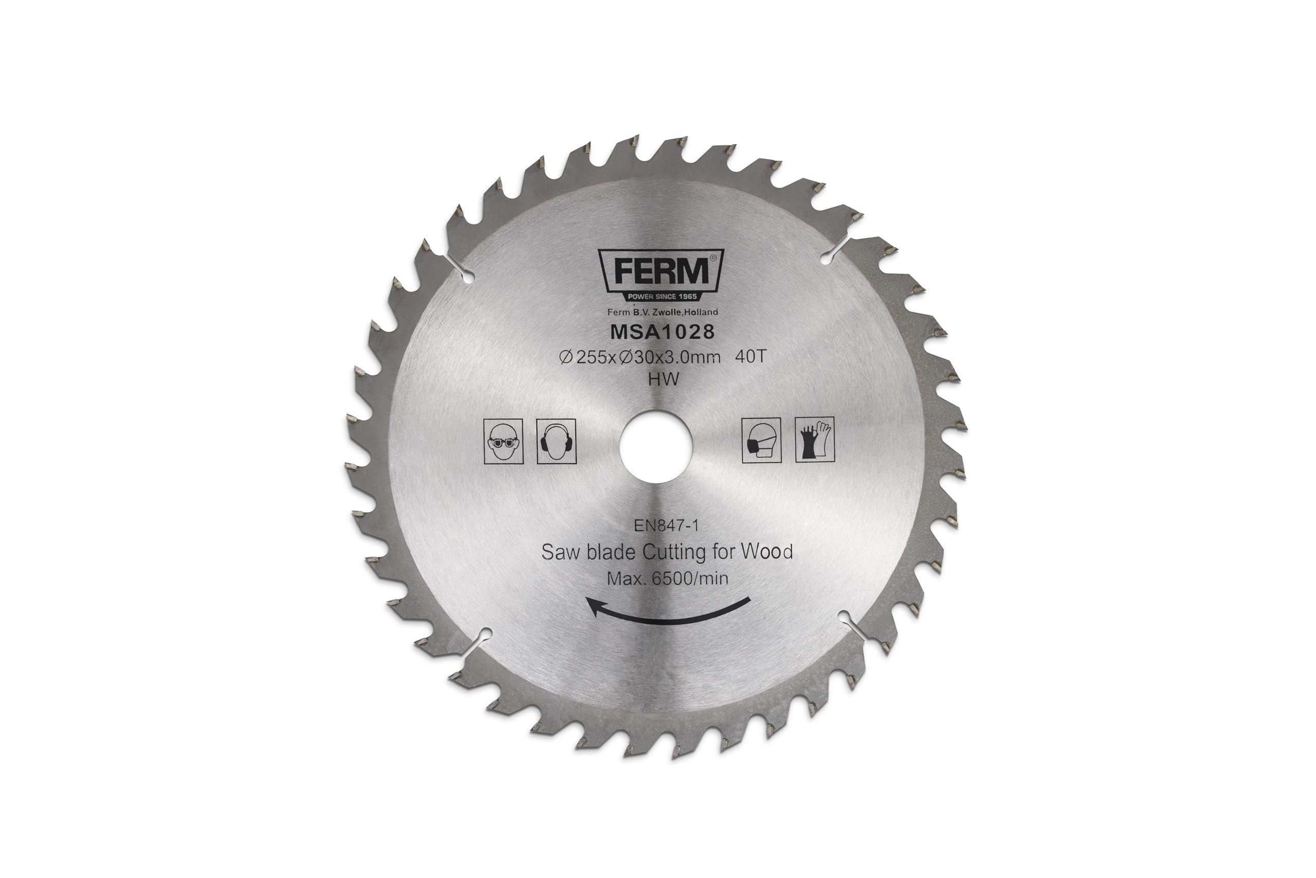 FERM Lama sega 255x30/16 40Z per MSM1038