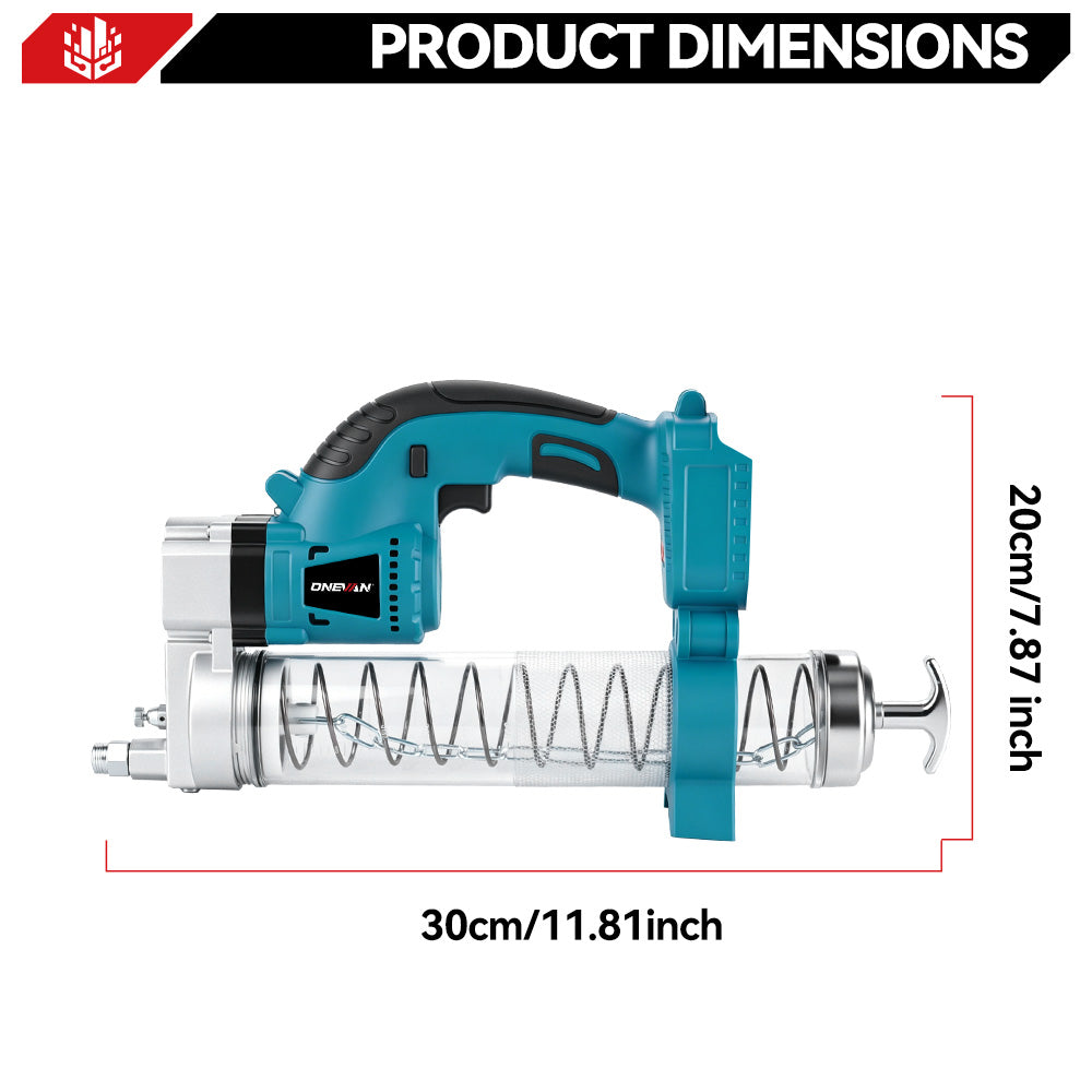 ONEVAN Automotive Tools Ingrassatore 10000PSI con 2 Batterie