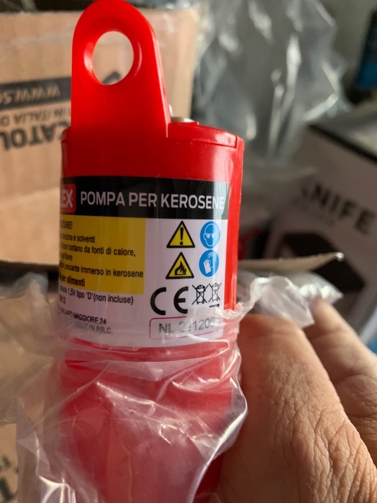 VALEX pompa travaso liquidi a batteria 385 mm