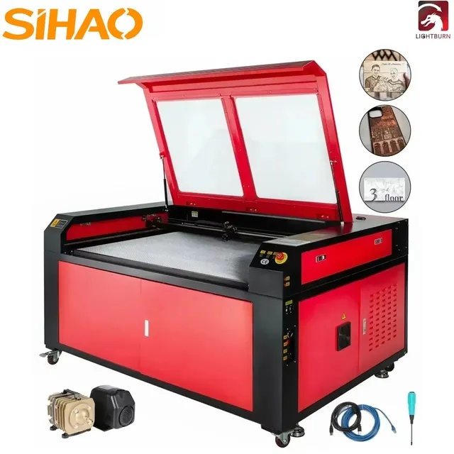 Sihao Laser Engraving Machine 130W 1400x900 incisore CO2 Ruida 220V