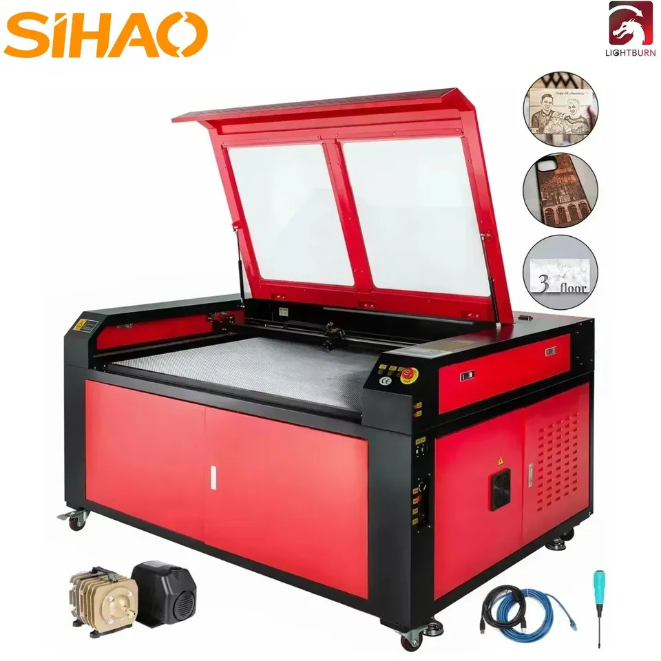 Sihao Laser Engraving Machine 130W 1400x900 incisore CO2 Ruida 220V