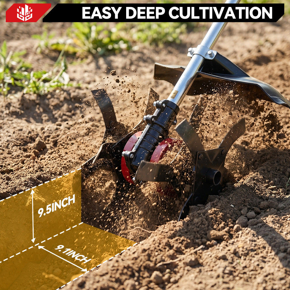 ONEVAN Garden Tools Motozappa 2in1 23cm per Makita 18V