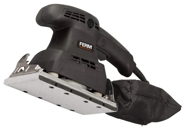 FERM PSM1029P Levigatrice Orbitale 300W Aspirazione