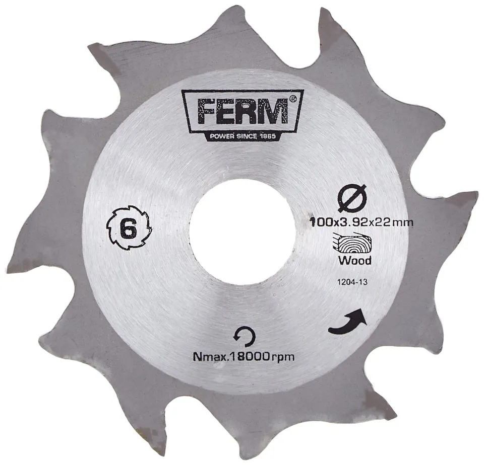 FERM BJA1005 Lama a Disco 100mm per Fresatrice Lamellare