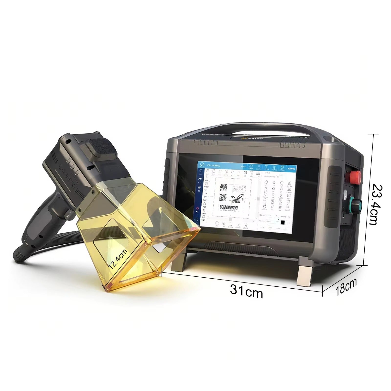 Sihao YC-F20E 20W marcatore laser fibra portatile