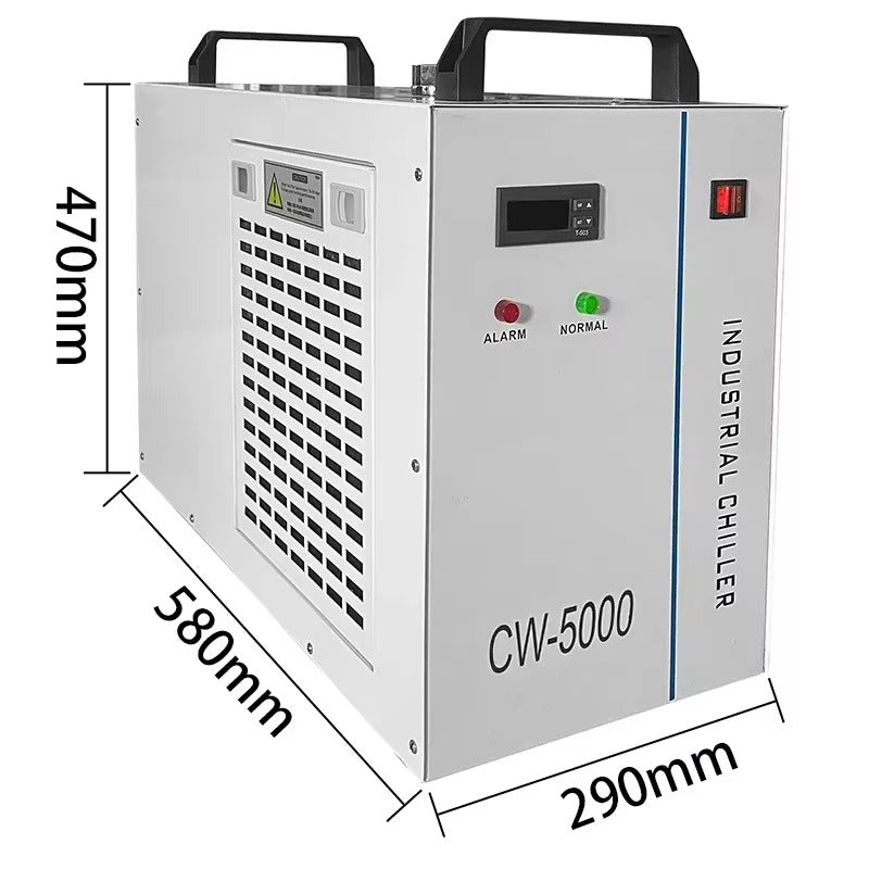Sihao CW-5200 chiller acqua laser CO2 6L R-134a doppia ventola