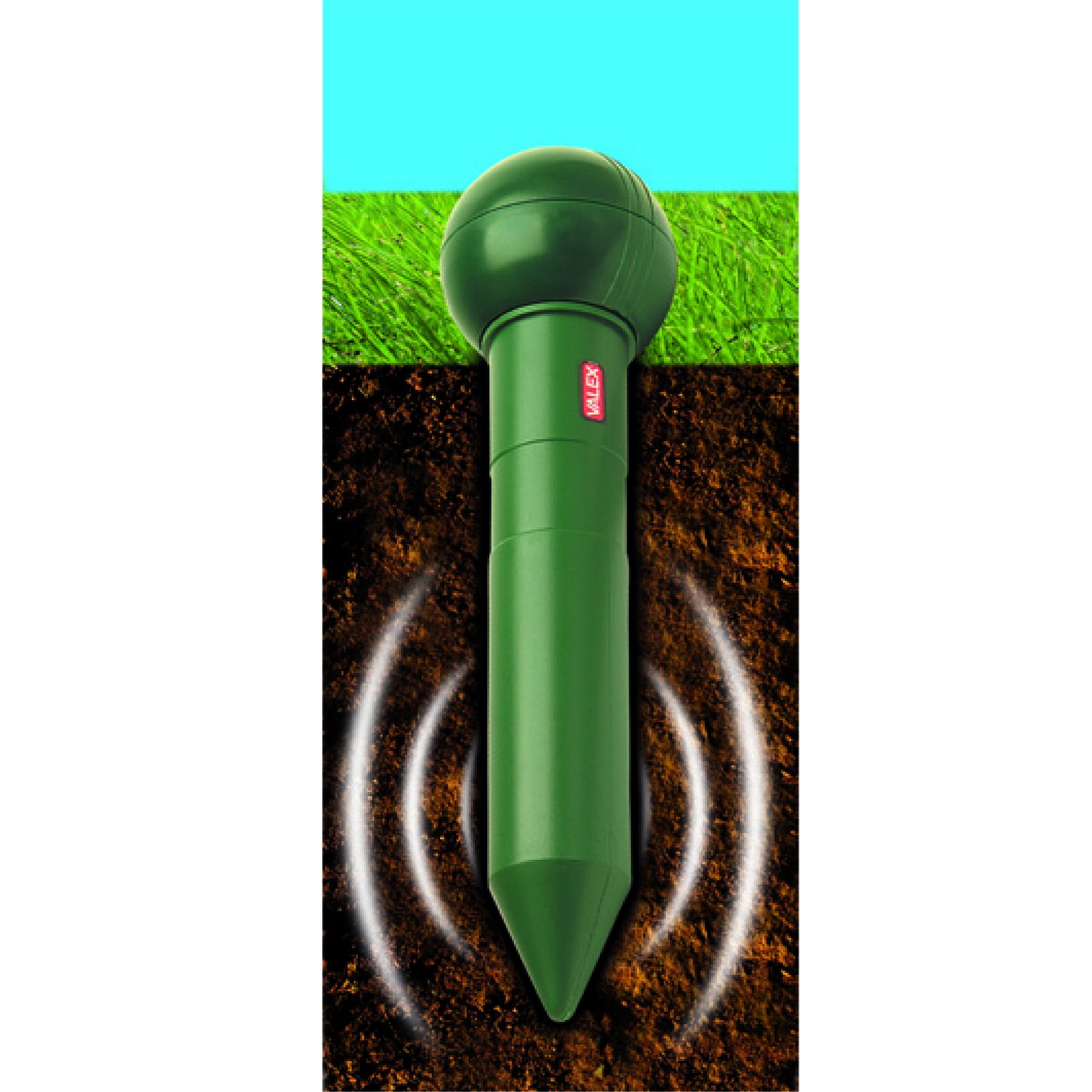 Valex 1960449 Scaccia Talpe Sonoro 2D Xenon Raggio 12 m