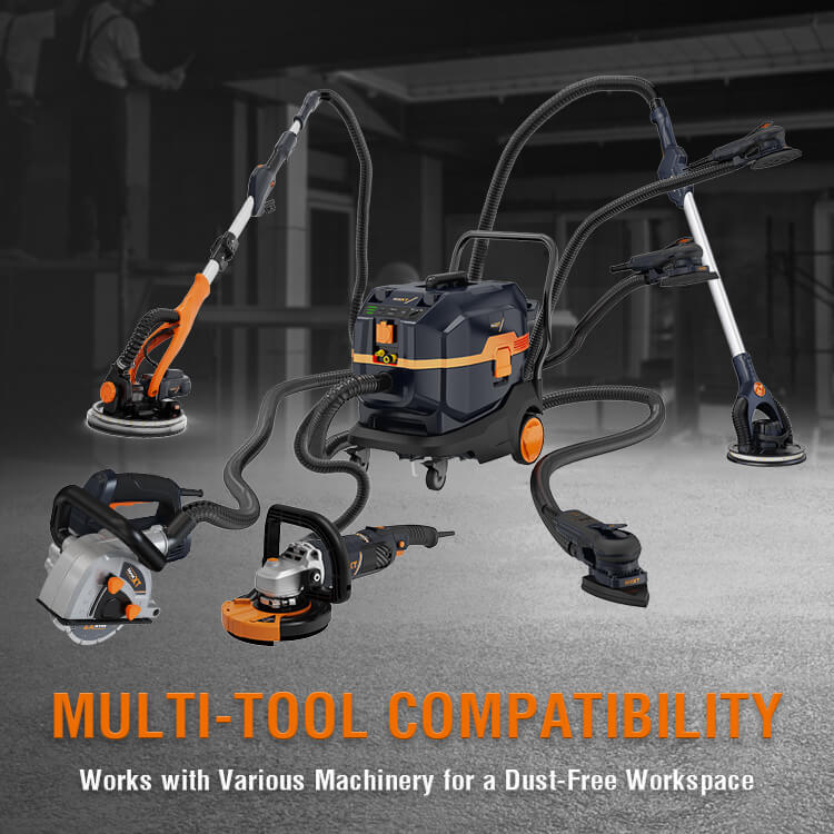 MAXXT MVC3800 aspiratore cantiere 40 L 1400W umido/secco