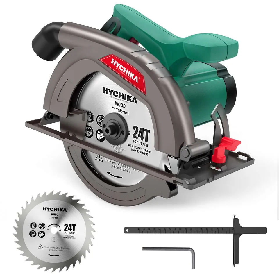 HYCHIKA Sega Circolare 1300W Lama 185 mm 65 mm