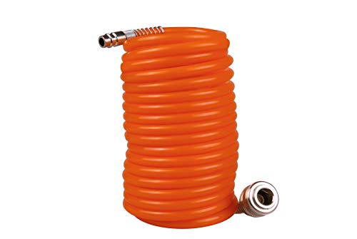 Ferm ATM1036 Set Utensili Pneumatici 5 Pezzi Tubo 5m