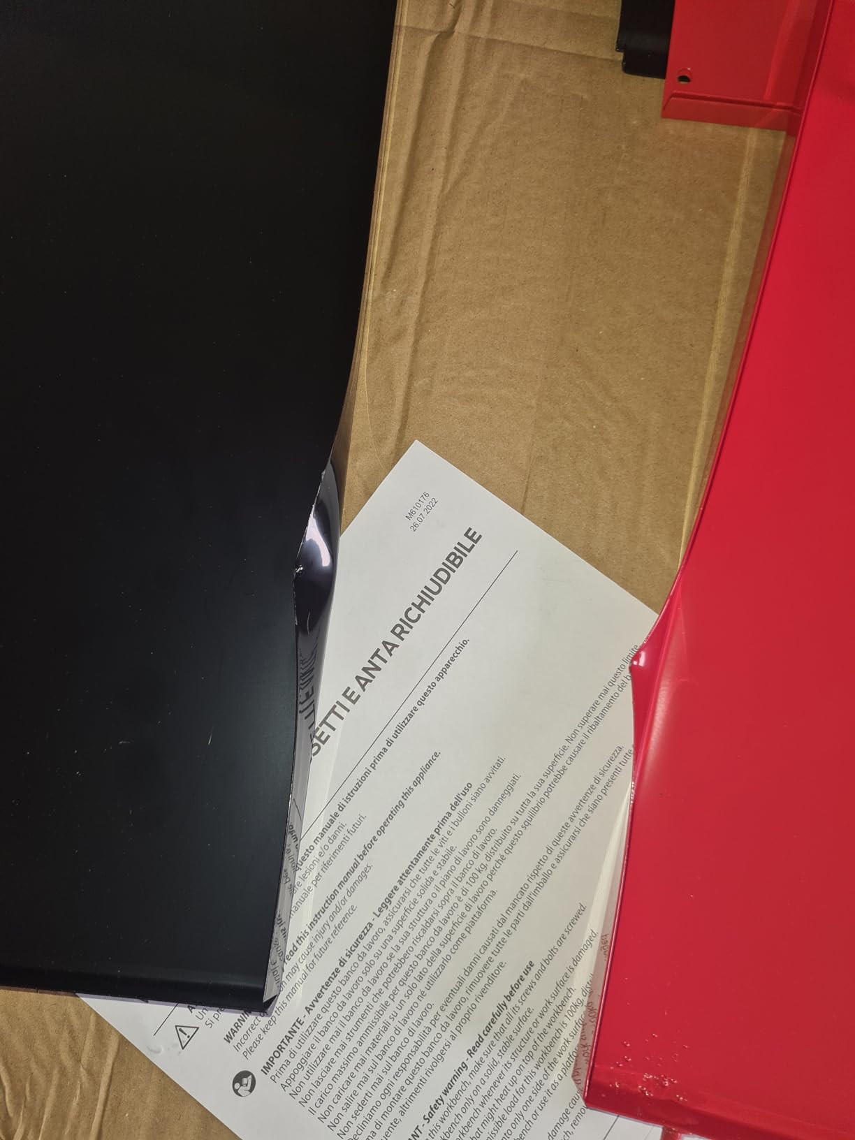 Valex Banco da Lavoro 2 Cassetti e Anta 120 cm 100 kg
