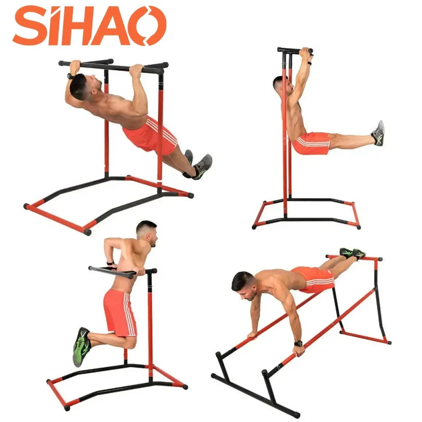 Sihao Power Tower Stazione Trazioni Dip 150 kg Nero