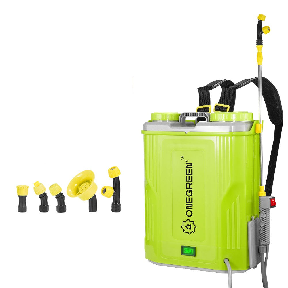 ONEVAN Garden Tools Irroratore Zaino 20L 80PSI 21V con 2 Batterie
