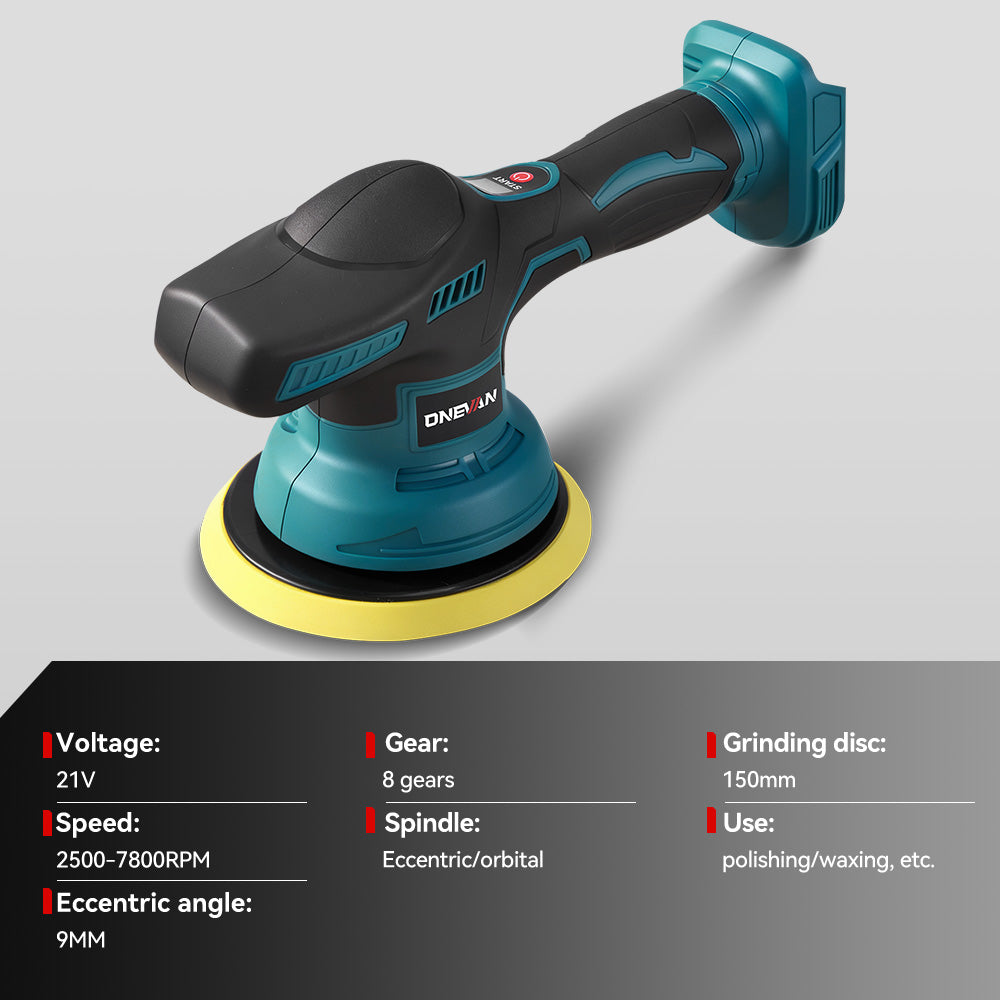 ONEVAN 1200N·m Avvitatore a Impulsi 1/2 + Lucidatrice 3Ah