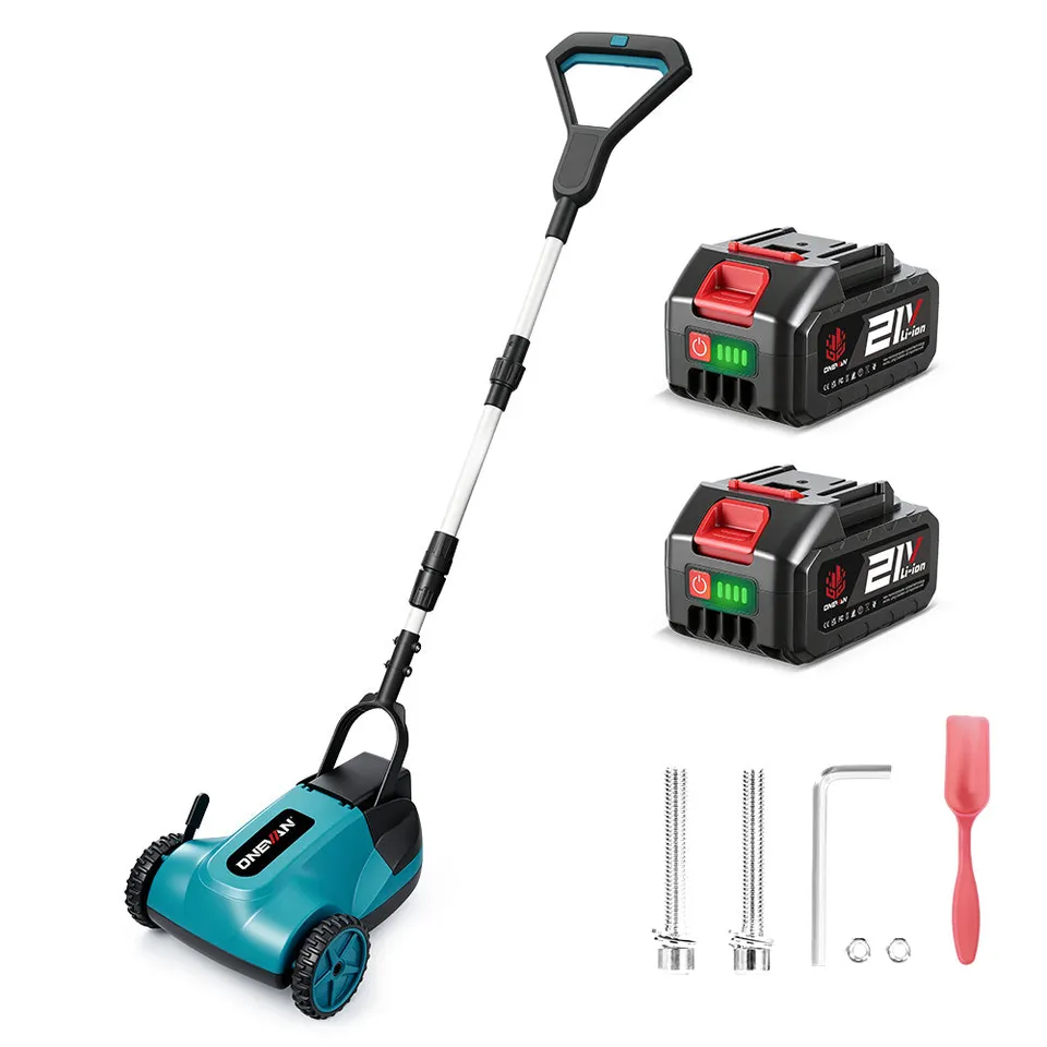 ONEVAN Garden Tools tosaerba 21cm brushless 2 batterie EU