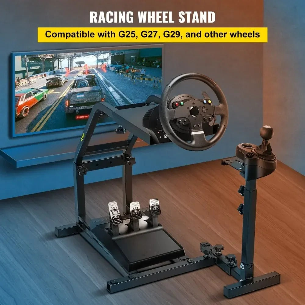 Sihao postazione sim racing stand volante nero Logitech