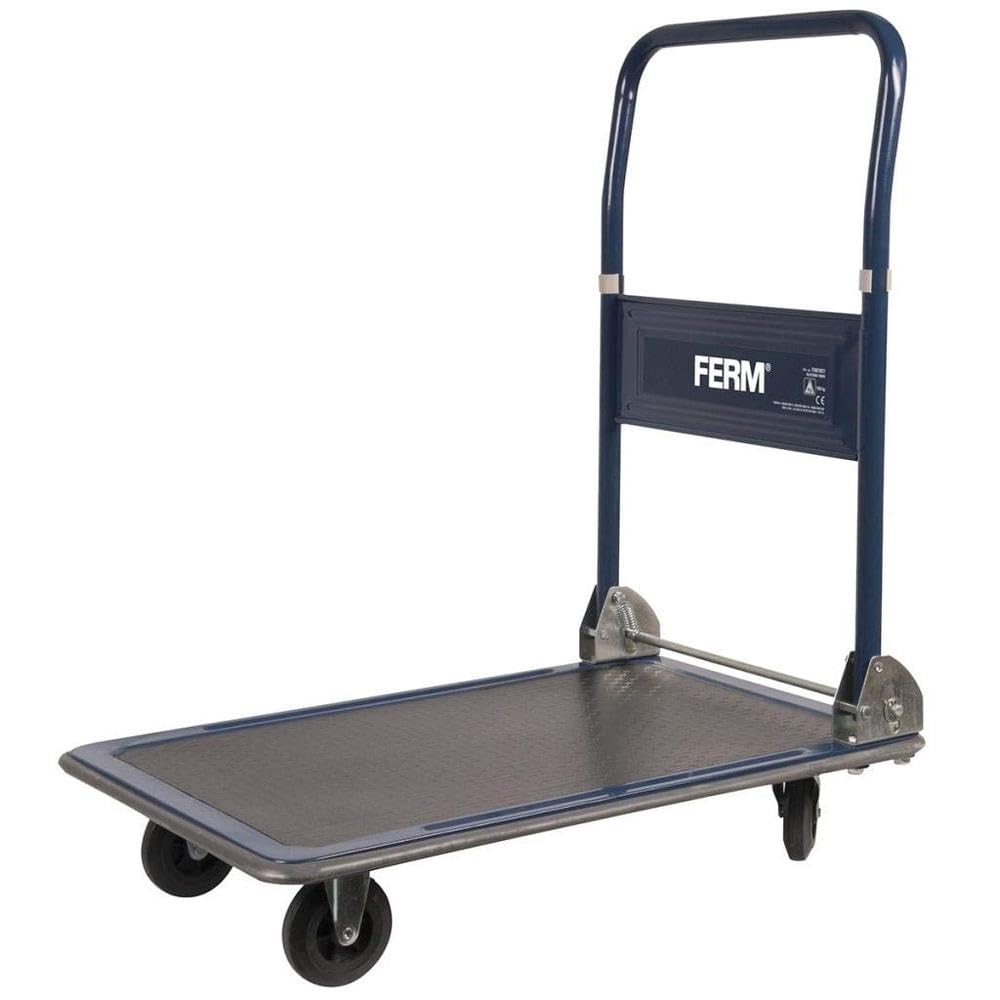 FERM TTM1027 carrello piattaforma 150kg pieghevole