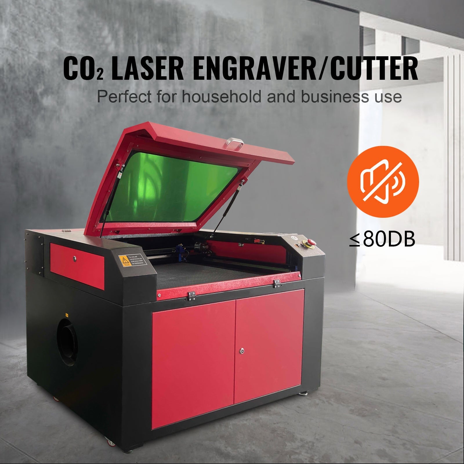 Sihao Laser Engraving incisore CO2 100W 90x60cm