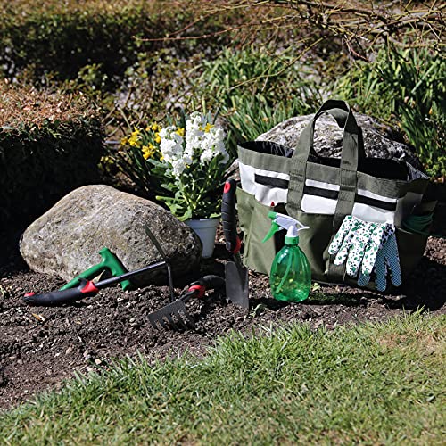 Valex Set Giardinaggio Borsa 8 Utensili Paletta Rastrello