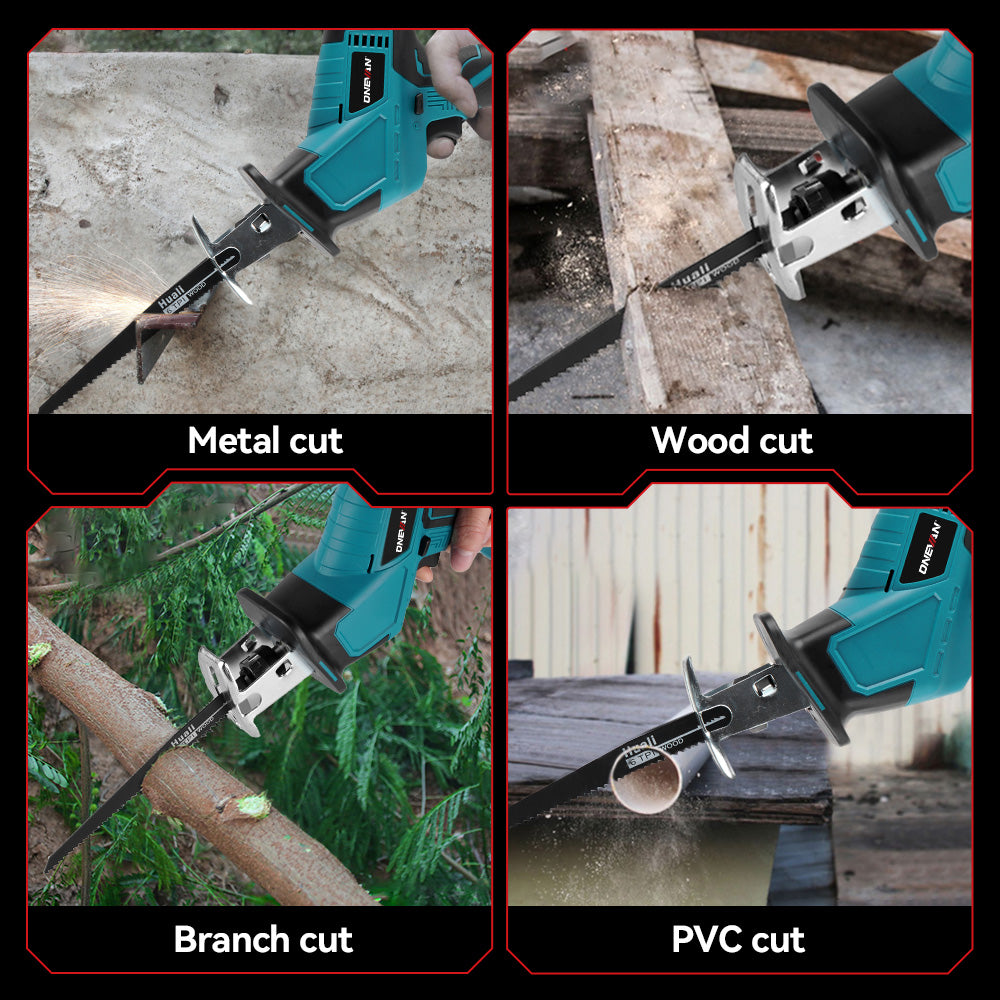 ONEVAN Woodworking Tools sega alternativa 15mm 2 batterie brushless