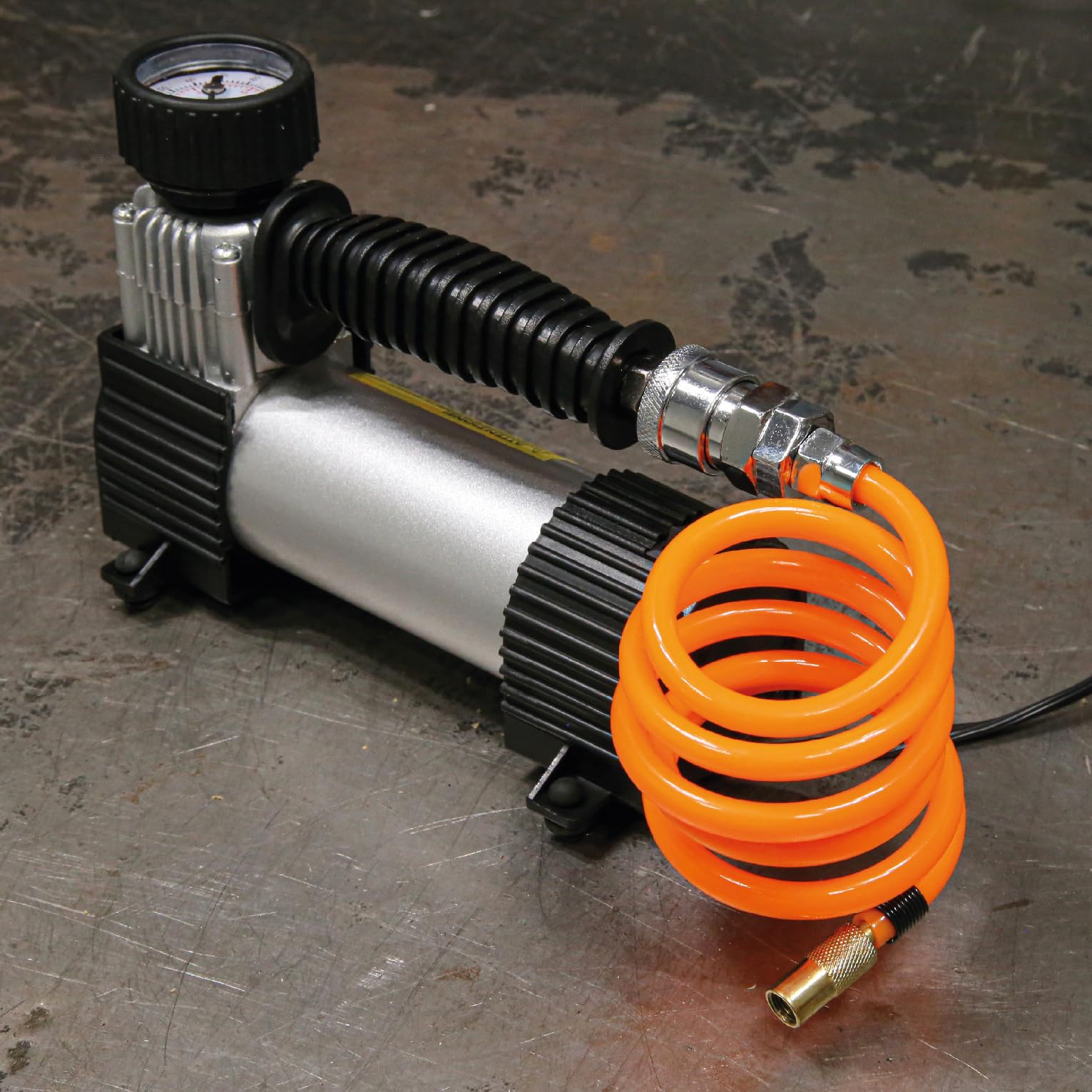 VALEX MET21 Minicompressore 12V auto 7 bar con manometro