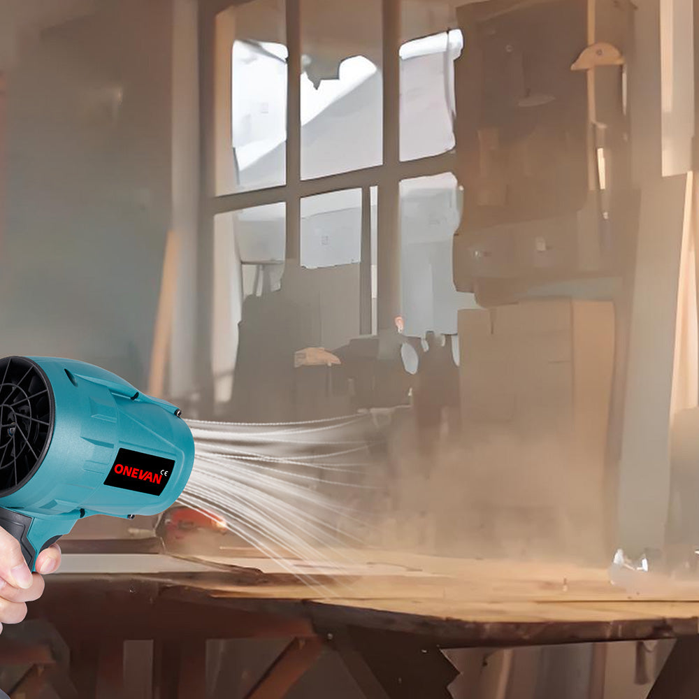 ONEVAN Cordless Tool Set Tosatrice Pecore + Soffiatore Brushless 3.0Ah EU