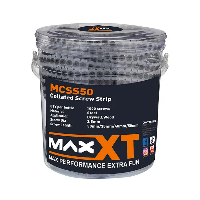 MAXXT MCSS50 Viti Nastro Acciaio 3,5mm 1000pz