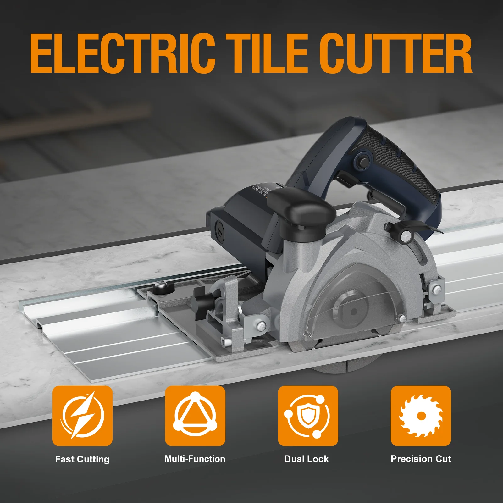 MAXXT MTC1400 Tagliapiastrelle 1400W 125mm 1,5m