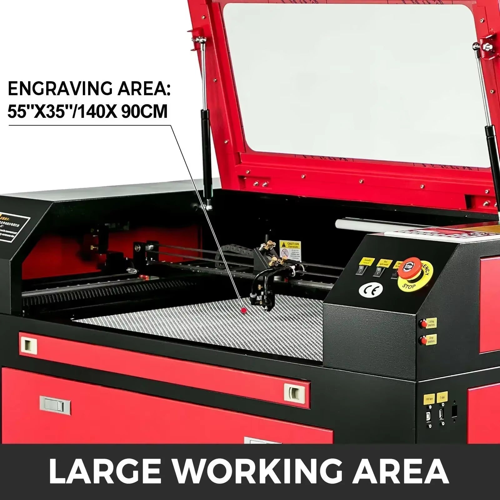 Sihao Laser Engraving Machine 130W 1400x900 incisore CO2 Ruida 220V