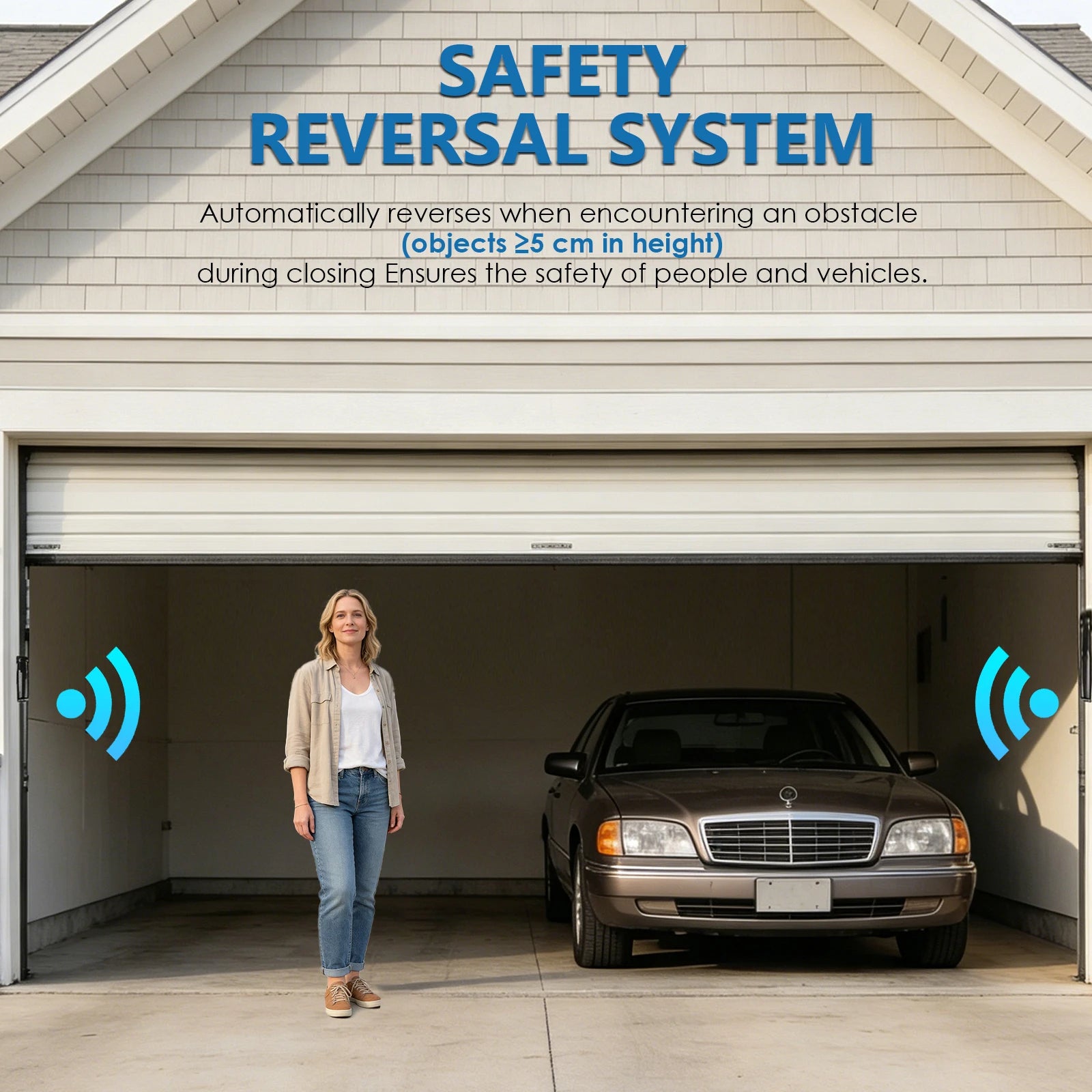 Sihao Automatic Gate Openers Apriporta Garage 800 N con telecomando