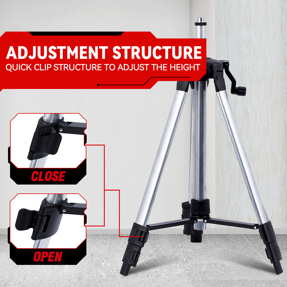 ONEVAN Tool Accessories Treppiede Laser 1.5M Alluminio