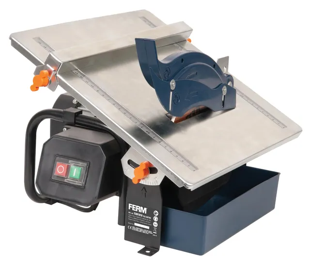FERM TCM1010 Tagliapiastrelle 600W 180mm ad Acqua
